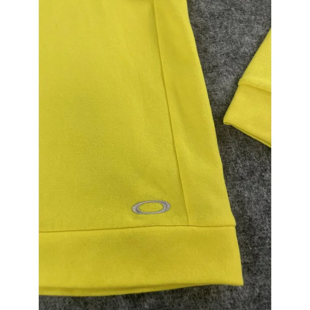 Oakley Gretchen Bleiler Sweater Women Large Sweatshirt Yellow Pullover N87